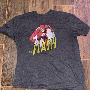 DC Comics The Flash Charcoal Tee